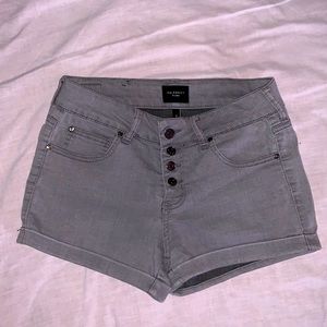 Size 5 button jean shorts